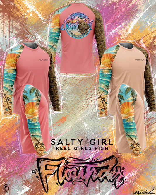 Salty Girl Flounder Edition-None Hoodie (PRE-ORDER SALE)