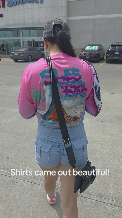 She's From Texas I can Tail Hoodie 2 Tone (PRE-ORDER SALE)